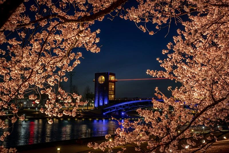 [Toyama City] Tomiiwa Canal Kansui Park