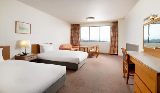 Classic Room with 2 single beds and 1 sofa bed