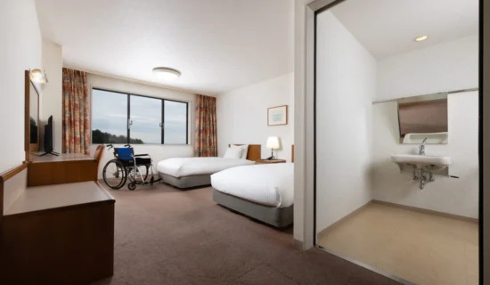 Classic Accessible Room with 2 single beds
