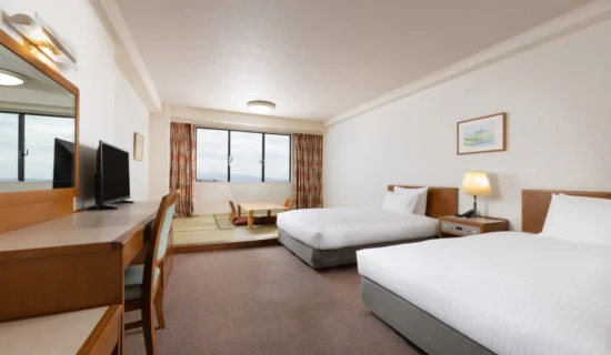 Classic Room, Japanese-Western style, 2 single beds