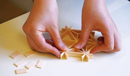 ワークショップ 組子細工製作体験