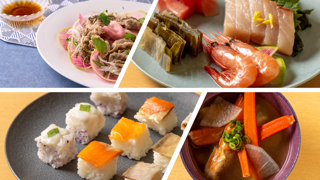 在飯店享受富山的味覺。介紹在自助餐中享受的本地菜單